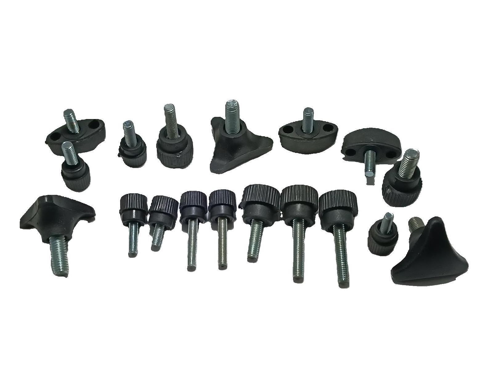 PLASTİK SIKMA - TIRITRLI DÜĞME CIVATALI & BURÇLU