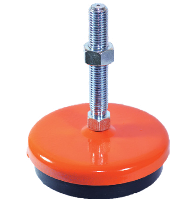 KAUÇUK  TABANLI  STATİK BOYALI MAKİNA AYAKLARI