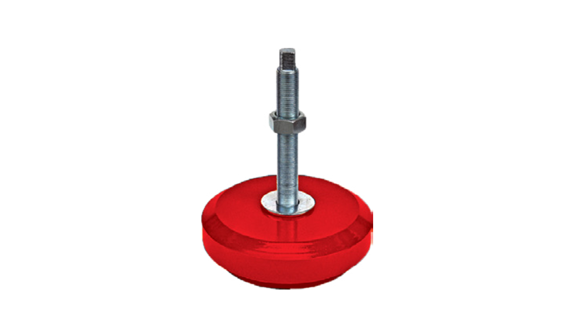 KAUÇUK TABANLI  DÖKÜM GÖVDELİ MAKİNA AYAKLARI